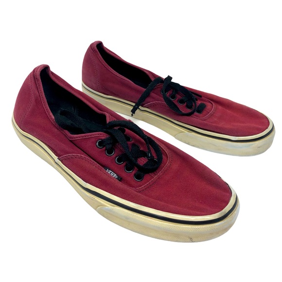 VANS Maroon & Black Low Pro 5 Hole-Size 11 - Picture 3 of 8